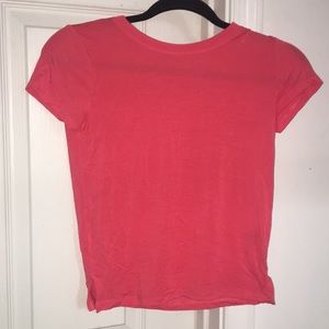 Coral AE soft and sexy short sleeve shirt